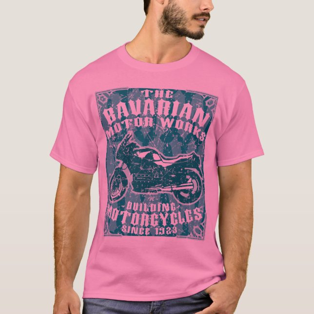 Vintage Motorcycles T-Shirt (Front)