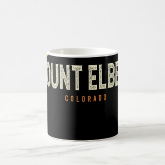 Vintage Mount Elbert Colorado Mountains Hiking Sun Coffee Mug