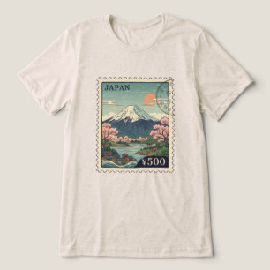 Vintage Mount Fuji Japan Tri-Blend Shirt