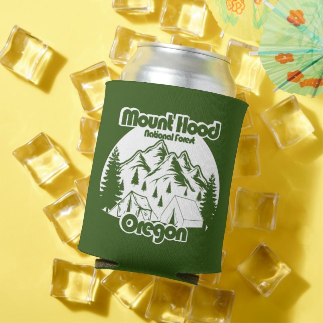 Vintage Mount Hood National Forest Can Cooler (In Situ Summer)