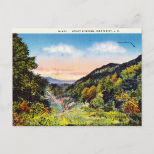 Vintage Mount Kitasuma Ridge Crest, North Carolina Postcard