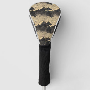Vintage Mountain Clouds Landscape (2) Golf Head Cover