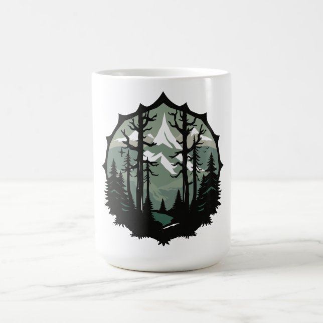 Vintage Mountain  Coffee Mug (Center)