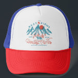 Vintage Mountain Wolf Climbing Hiking Outdoors Trucker Hat<br><div class="desc">Calling all nature lovers, mountain climbers, hikers, and camping enthusiasts! Our 'Best Views, Hardest Climbs' t-shirt embodies the spirit of adventure. Embrace the thrill of conquering mountains, immersing yourself in breathtaking landscapes. Wear it proudly on your outdoor escapades and inspire others to join you on the path of exploration and...</div>