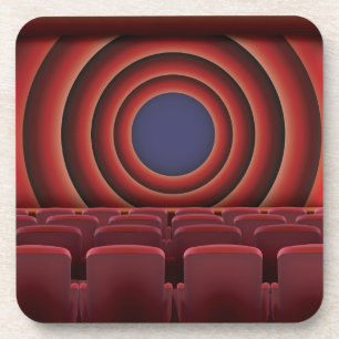 Vintage Movie Cinema Theatre Coaster