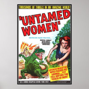 Vintage movie horror - poster