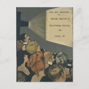 Vintage Movie Invitation