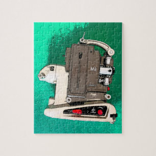 Vintage movie projector jigsaw puzzle