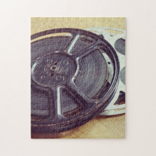 Vintage Movie reel film Jigsaw Puzzle