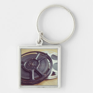 Vintage Movie reel film Key Ring