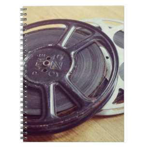 Vintage Movie Reel Notebook