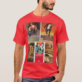 Vintage Movies Picture Montage 16 retro T-Shirt