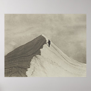 Vintage Mt. Cook Adventure Poster