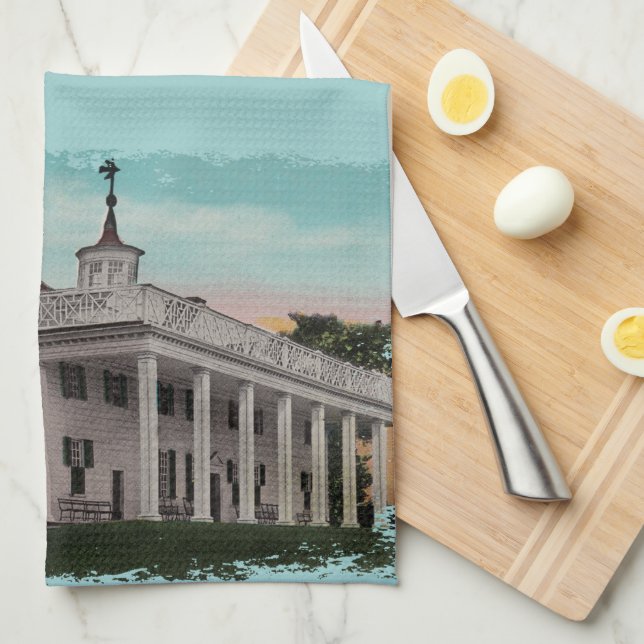 Vintage Mt. Vernon Tea Towel (Quarter Fold)