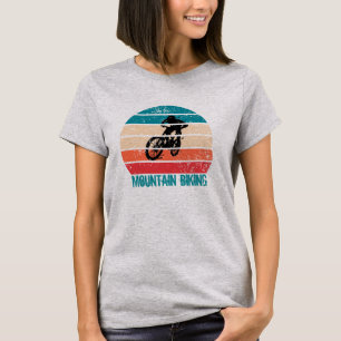Vintage Mtb Downhill Mountain Biking T-Shirt