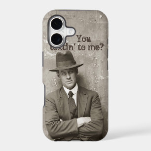 Vintage mugshot mafia gangster funny