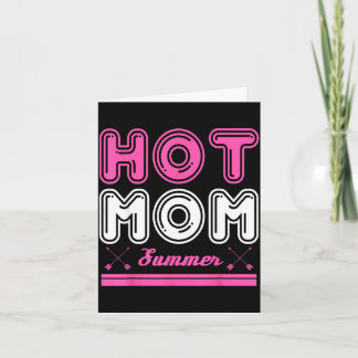 Vintage mum hot mum summer i love hot moms milfs  card