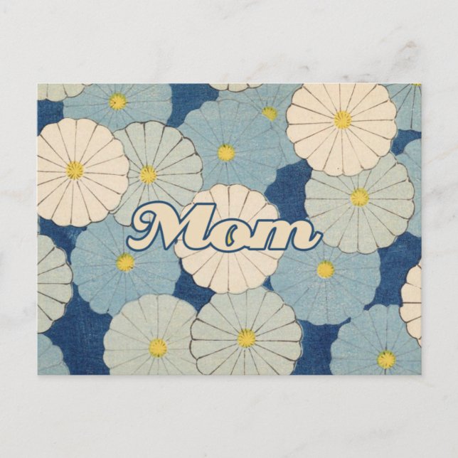 Vintage Mum Postcard (Front)