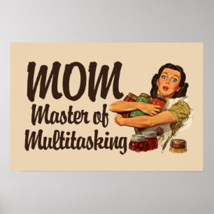 Vintage Mum Poster