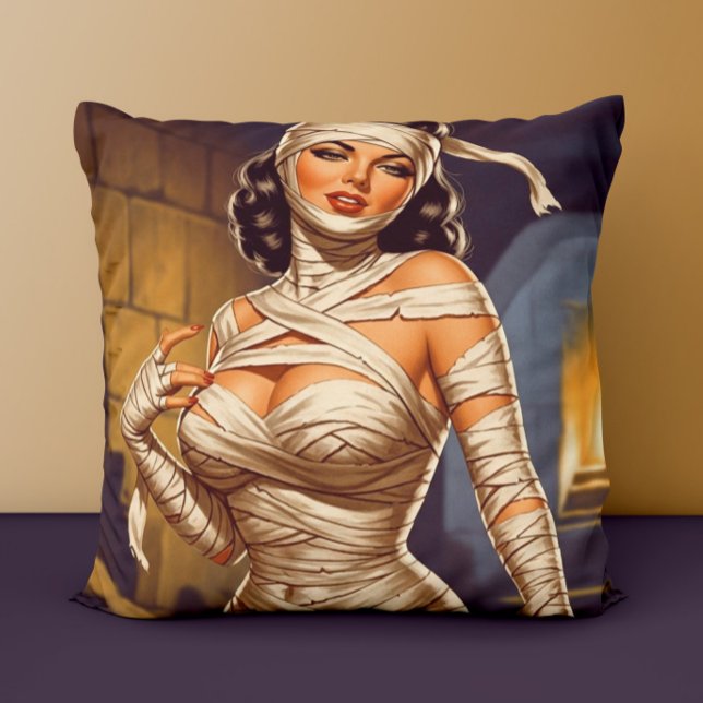 Vintage Mummy Pin-up Cushion (Creator Uploaded)