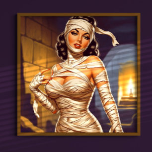 Vintage Mummy Pin-up Poster