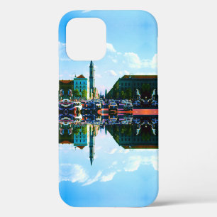Vintage Munich ludwigstraße University church iPhone 12 Pro Case