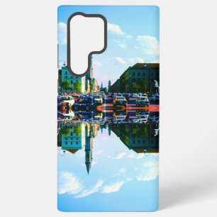 Vintage Munich ludwigstraße University church Samsung Galaxy Case