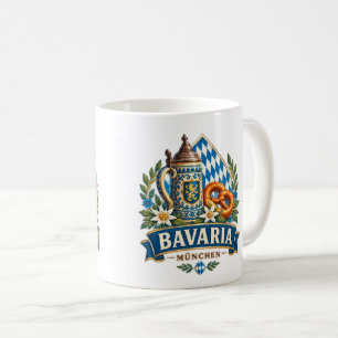 Vintage Munich Oktoberfest Bavarian Beer Mug