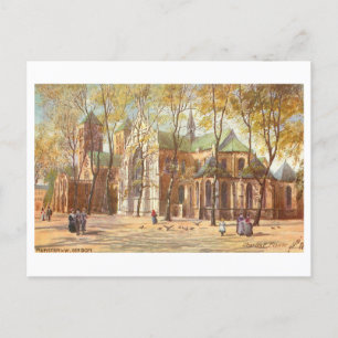Vintage Munster Germany Dom/Cathedral Postcard