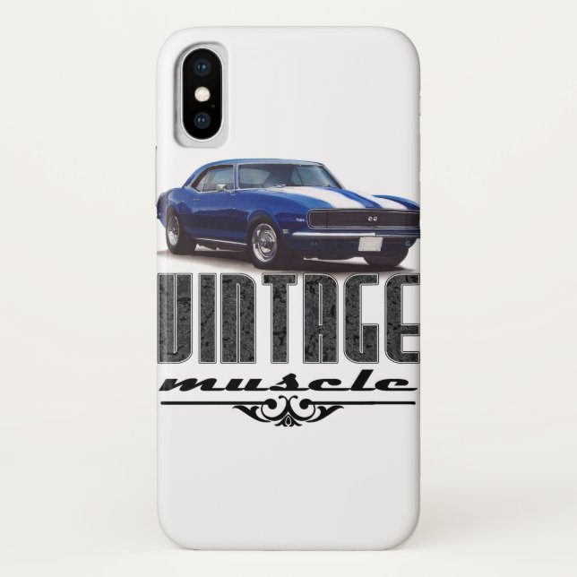 Vintage Muscle Camaro Case-Mate iPhone Case (Back)