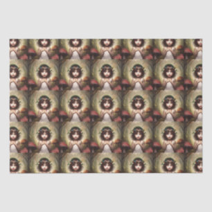 vintage mushroom fairy lilly gift wrap tissue paper