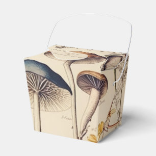 Vintage Mushroom Naturalist Favour Box