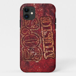 Vintage music 50's graphic design iPhone 11 case