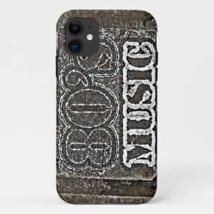 Vintage music 80's graphic design iPhone 11 case