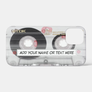 Vintage Music Cassette Tape Look Case-Mate iPhone  12 Mini Case