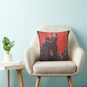 Vintage Music, Conducting an Orchestra Cushion