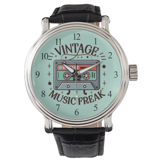 Vintage Music Freak Watch (Front)
