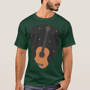 Vintage Music Guitar Pick String Instrument 3187 T-Shirt