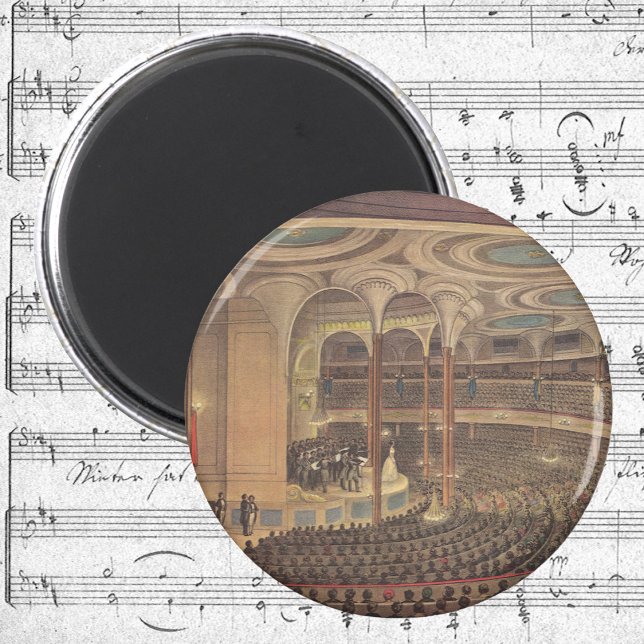 Vintage Music, Jenny Lind, Swedish Opera Singer Magnet (Creator Uploaded)