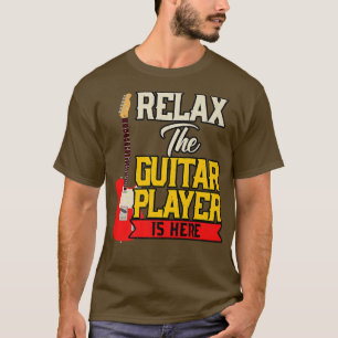 Vintage Music Relax Guitar Player String Instrumen T-Shirt