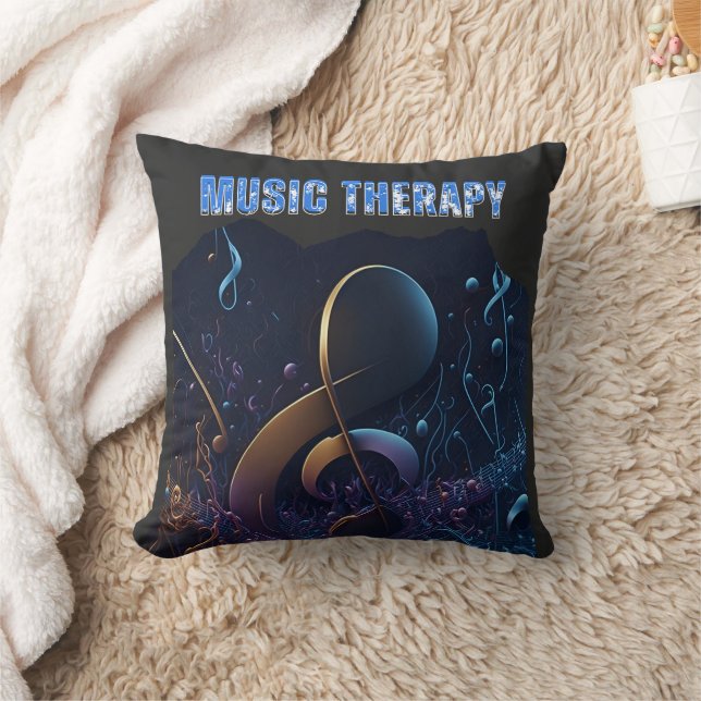Vintage Music Songwriter Cushion (Blanket)