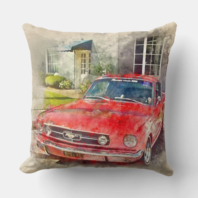 Vintage Mustang Cushion (Front)