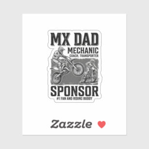 Vintage MX Dad Motocross Riding Buddy Shirt Design