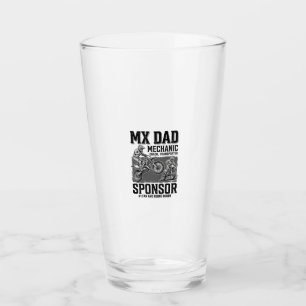 Vintage MX Dad Motocross Riding Buddy Shirt Design Glass