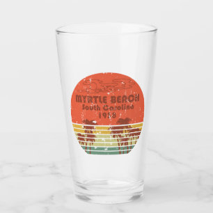 Vintage Myrtle Beach South Carolina Glass