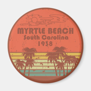 Vintage Myrtle Beach South Carolina Magnet