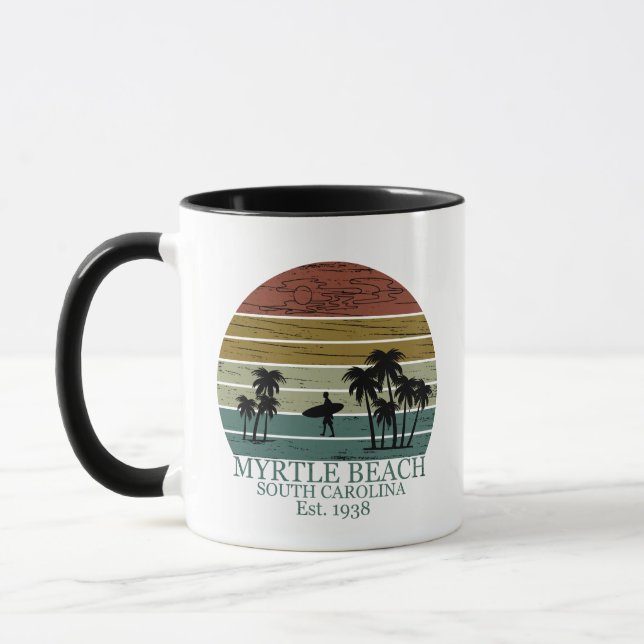 Vintage Myrtle Beach South Carolina Mug (Left)