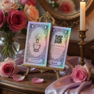 Vintage Mystical Celestial Perfume  Business Card