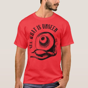 Vintage Mystical Eye In Hand Esoteric Occult T-Shirt