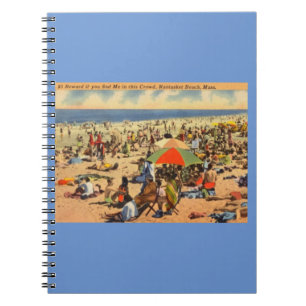 Vintage Nantasket Beach, Massachusetts Notebook